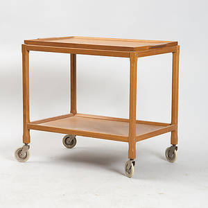 SERVERINGSVAGN, teak, 1900-talets mitt.