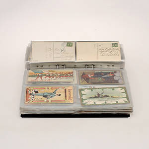 VYKORTSSAMLING, ca 210 st, 1900-tal.