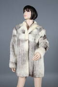 Black Cross Mink. Pelsjakke, str. 36-38