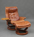Stressless hvilestol med skammel. 2