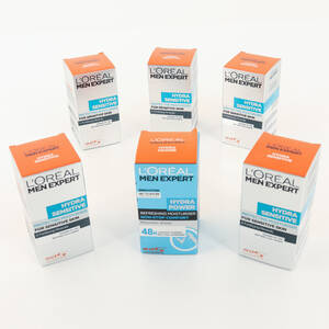 HUDVÅRD 6frp, 5st Loreal Men Expert Hydra Sensitive, 1st Hydra Power