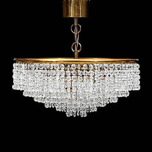 TAKLAMPA MED PRISMOR, 1900-talets andra hälft.