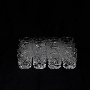 WHISKEYGLAS, slipad kristall.