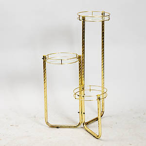 BLOMSTERBORD, metallglas, 1900-talets senare hälft.