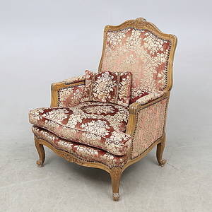 FÅTÖLJ, Louis XVI-stil, 1900-tal.