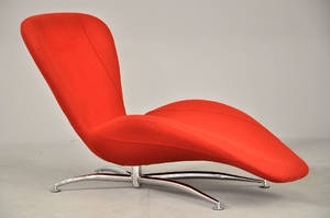 Chaiselong med vippedrejefunktion