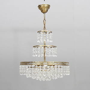 LJUSKRONA, 1900-talets andra hälft, höjd 65 cm.