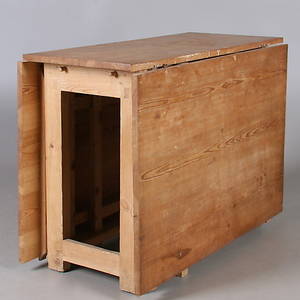 SLAGBORD, furu, 1800-tal.