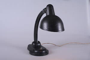 BORDSLAMPA,Christian Dell, bakelit, 1930-tal.