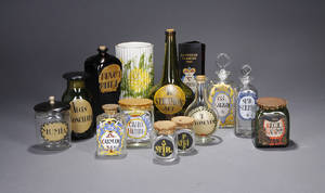 Holmeggard Apotekerflasker mm. 13