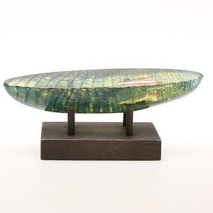 SKULPTUR, glas, Bertil Vallien. Kosta Boda.