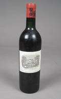 Chateau Lafite Rothschild årg. 1965, stand  AB