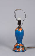 Bordlampe  vase, keramik, Herman A. Kähler, 1900-tallet 