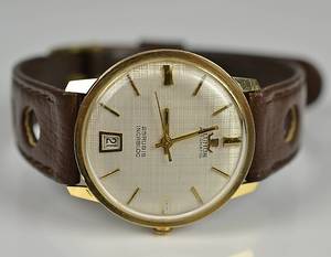 BLUMUS HERRENUHR, 585er Gold.