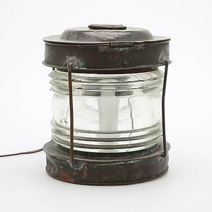 LANTERNA, kopparglas, elektrifierad, 1900-talets första hälft.
