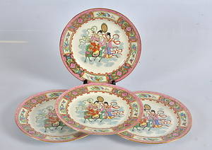 TALLRIKAR, 4 st, Kina.