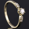 Brillant ring ca. 0.34 ct.