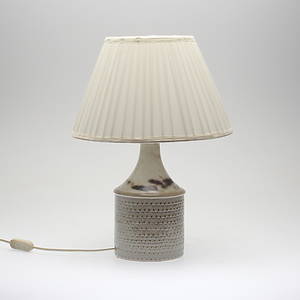 BORDSLAMPA, stengods, Stig Lindberg, Gustavsberg Studio, signerad, 1900-talets andra hälft.