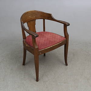 SKRIVBORDSSTOL, jugend, tidigt 1900-tal.