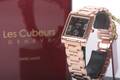 Les Cubeurs Geneve. Swiss Made dameur med rubin.