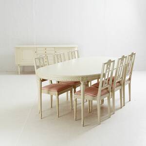 Matgrupp gustaviansk stil