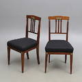 STOLAR, 1 par, empirestil, 1900-tal.