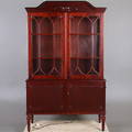 VITRINSKÅP, gustaviansk stil, 1900-tal.