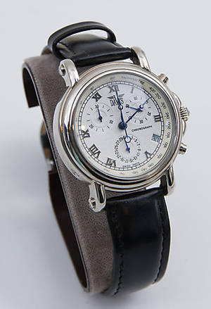 DAVIS. Chronograph Armbanduhr.