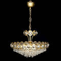 TAKLAMPA med prismor, 1900-tal.