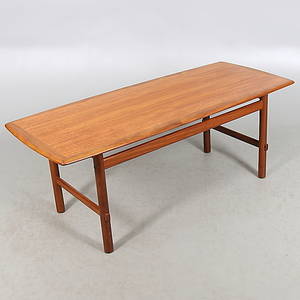 SOFFBORD, teakvalnöt, 1960-tal.