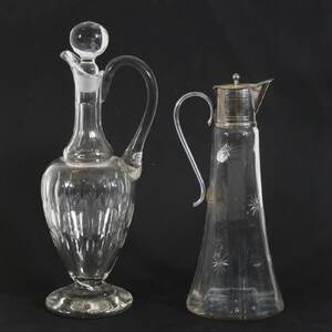 Serveringskannor 2st, tidigt 1900-tal