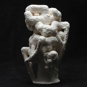 OIDENTIFIERAD KONSTNÄR. Skulptur, gipskeramik, osignerad.