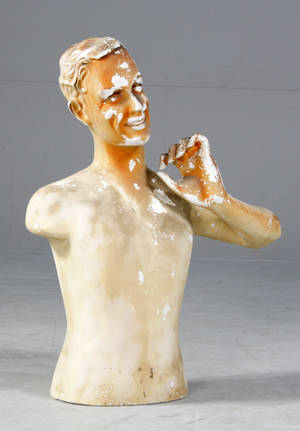 Ældre herre mannequin