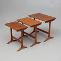 SATSBORD, 3 delar, Danmark, 1960-tal.
