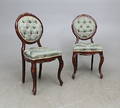 STOLAR, ett par, Louis XVI-stil. 1900-tal.