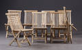 Trädgårdsstolar, teak 8