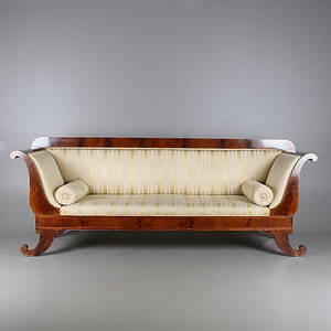 SALONGSGRUPP, 11 delar, Karl-johan stil, 181900-tal.