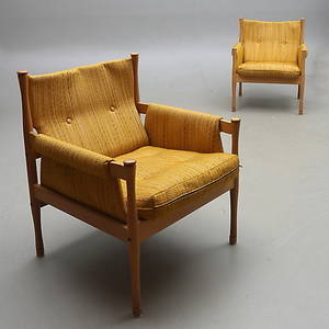 FÅTÖLJER, 1 par, 195060-tal.