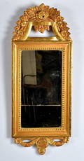 SPEGEL, förgylld, Gustaviansk stil, 181900-tal.