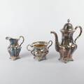 Kaffeservis silver