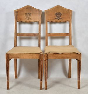 STOLAR, 1 par, allmoge.