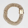 ARMBAND X-LÄNK, 18k guld, vikt ca 13 gr.