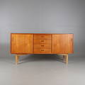 SIDEBOARD, teak,1900-talets mitt.