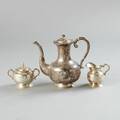 Kaffeservis 3 delar sterlingsilver