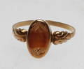 RING, 14k guld, vikt 1,3 gr.