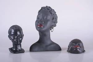 AFRIKANA, byster, 3 delar.