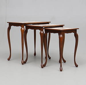 SATSBORD, 3 delar, 1900-talets mitt.