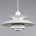 TAKLAMPA, PH 5, Poul Henningsen för Louis Poulsen, Danmark.