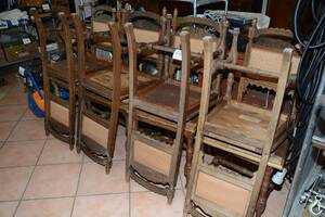 Stolar 8 st, H 100 cm