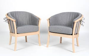 TSM møbler. To tremmestole. 2